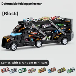 Camiones transformables policiales con pista lanzadora plegable