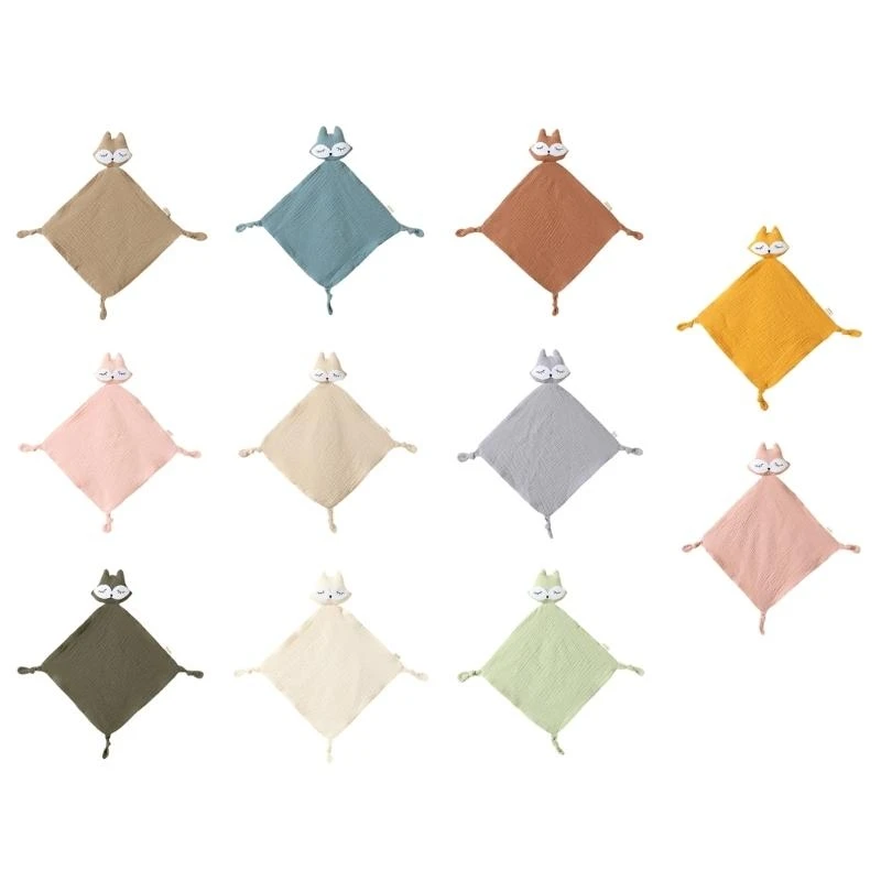 M76C recién nacidos calmando toallas infantiles comodidad para bebés para dormir juguetes manta para dormir - imagen 3