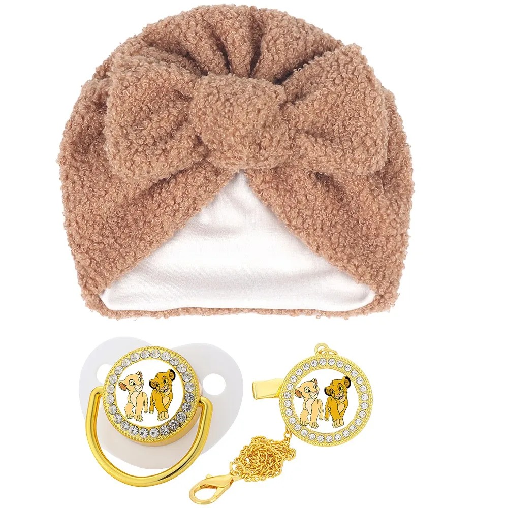Lindos sombreros de felpa, accesorios para el cabello de otoño e invierno, estampados para bebés, chupetes y clips para chupete, maniquíes, duchas para recién nacidos sin BPA - imagen 4