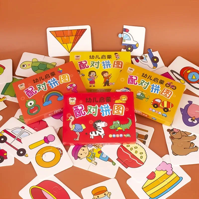Tarjetas de rompecabezas con luz para educación temprana - imagen 3