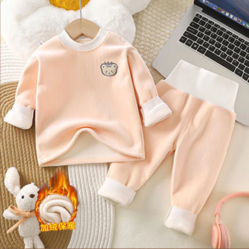 Ropa interior térmica de terciopelo para niños - imagen 4