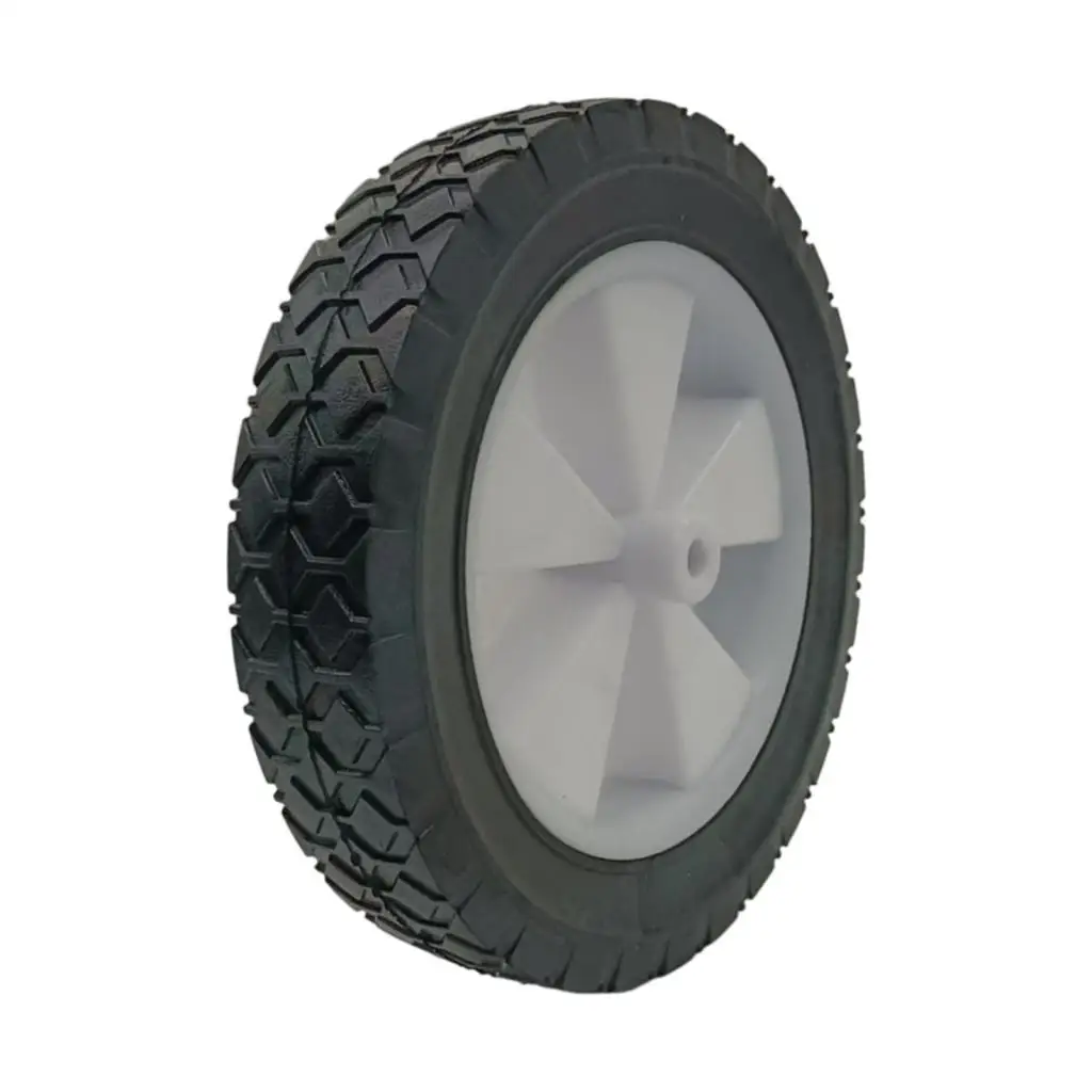 Semi Pneumatic Tire Replaces Multipurpose Tire for Yard Trailer Trolley