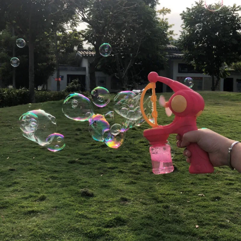 Máquina de burbujas eléctrica infantil para jardín y exterior - imagen 2