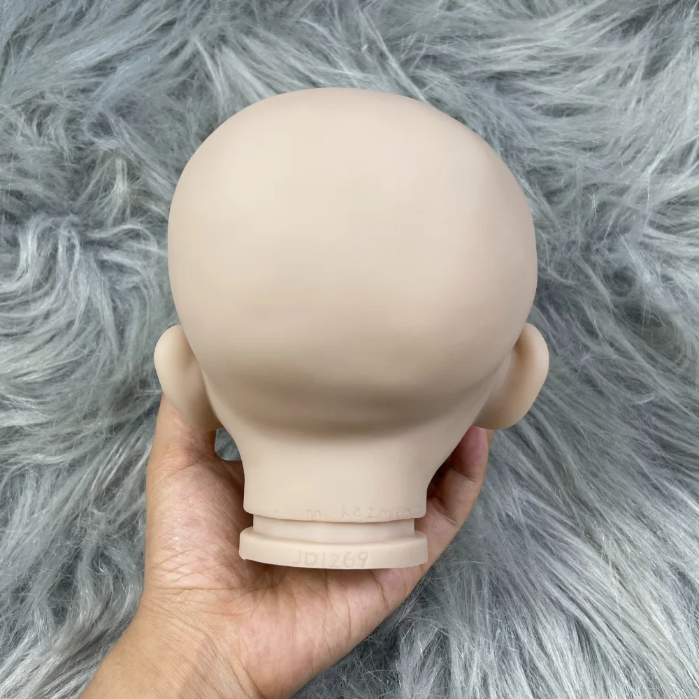 Kit de muñeco de vinilo Reborn de 21 pulgadas Eric/Erica, molde para bebé recién nacido en blanco sin pintar, piezas de muñeca con cuerpo de tela - imagen 3