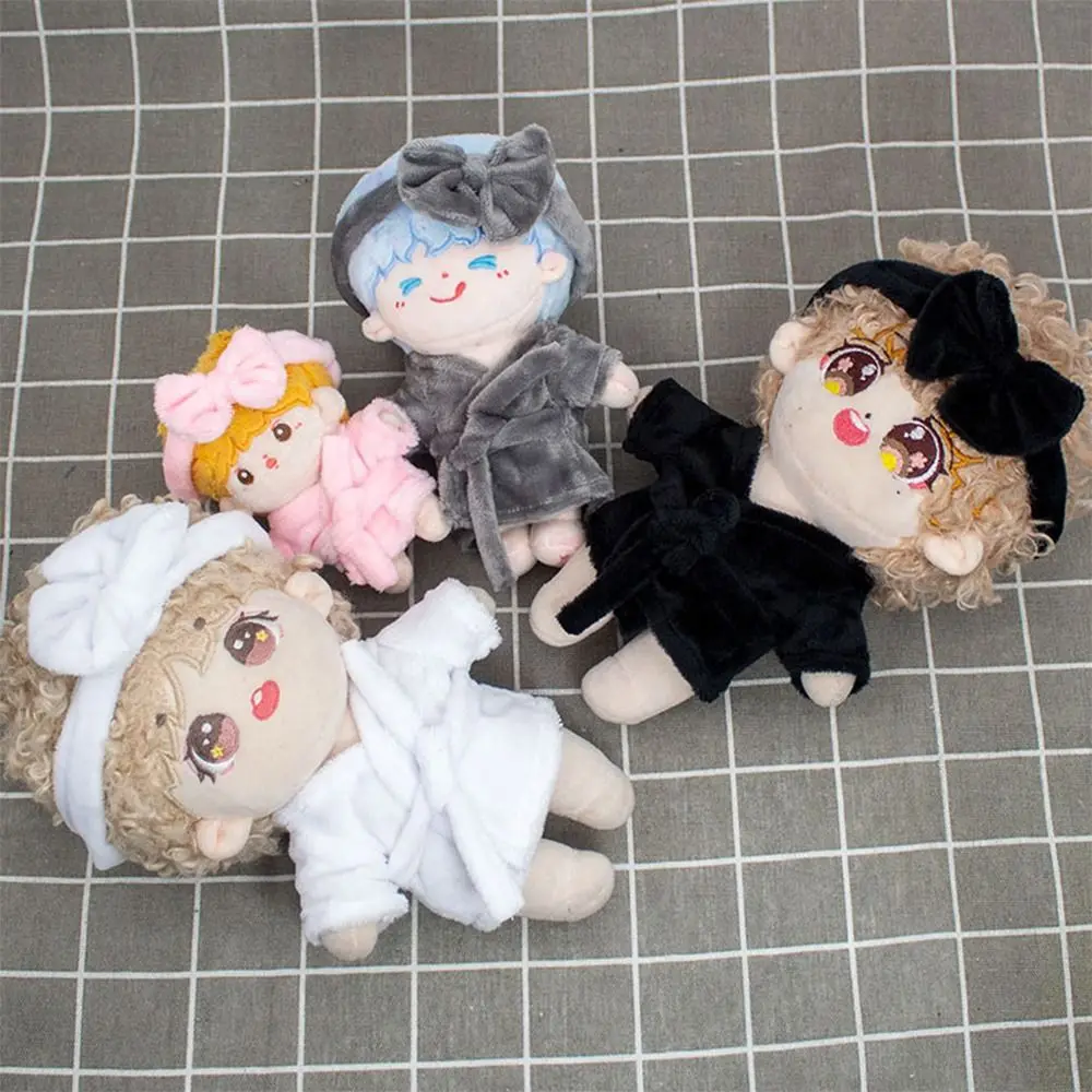 Conjunto de ropa para muñecas: pijama de terciopelo con diadema 15-20 - imagen 5