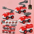4pcs  fire truck