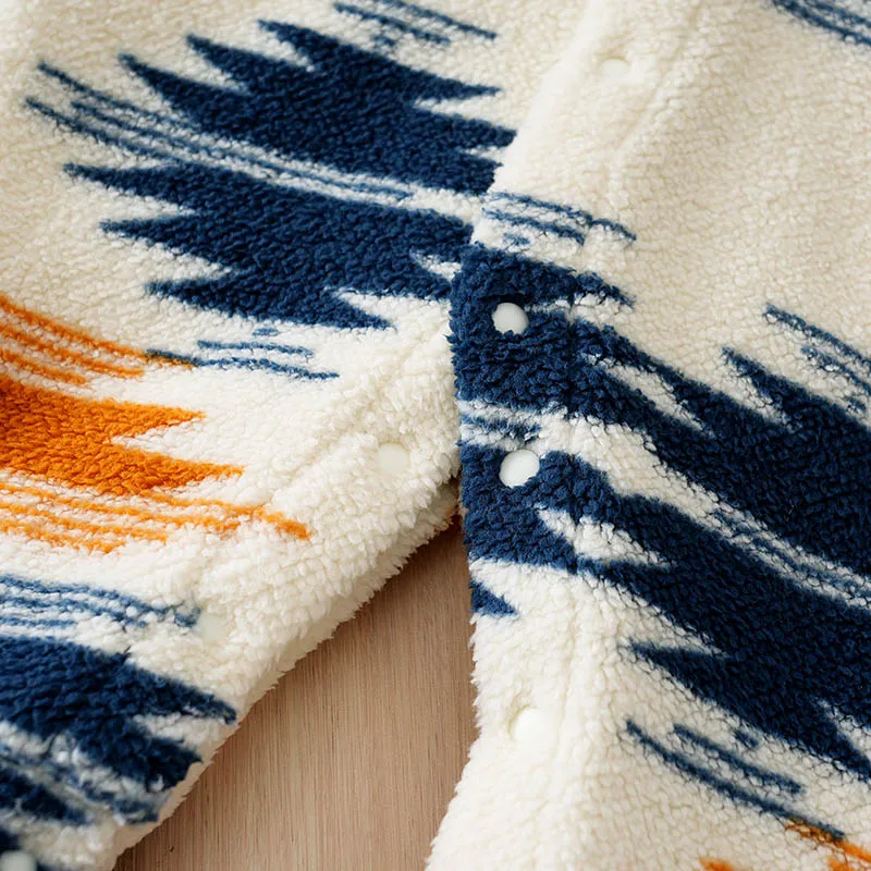 Pelele de punto con capucha Fair Isle para bebé 0-18 meses - imagen 4