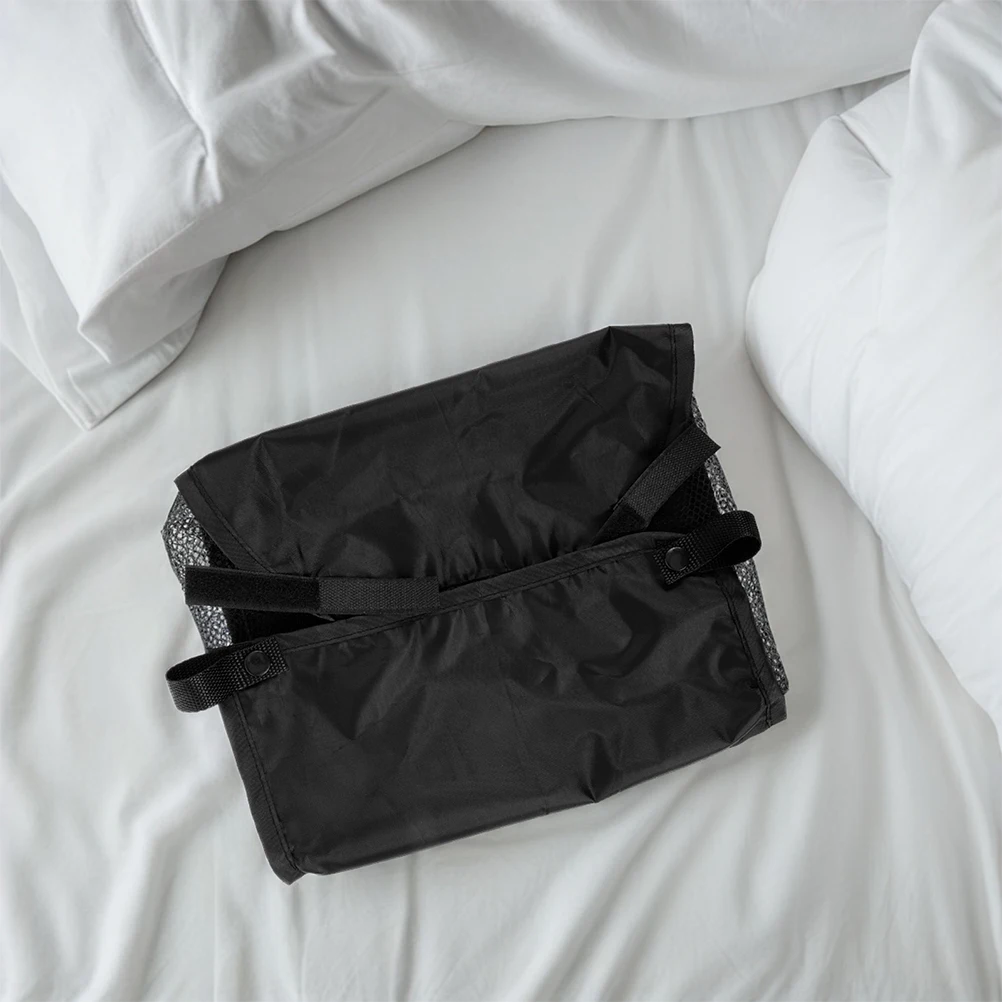 Cesta de almacenamiento para cochecito de bebé, organizador debajo del asiento de cochecito de gran capacidad, cesta inferior para pañales, elementos esenciales fáciles, 2 uds. - imagen 2