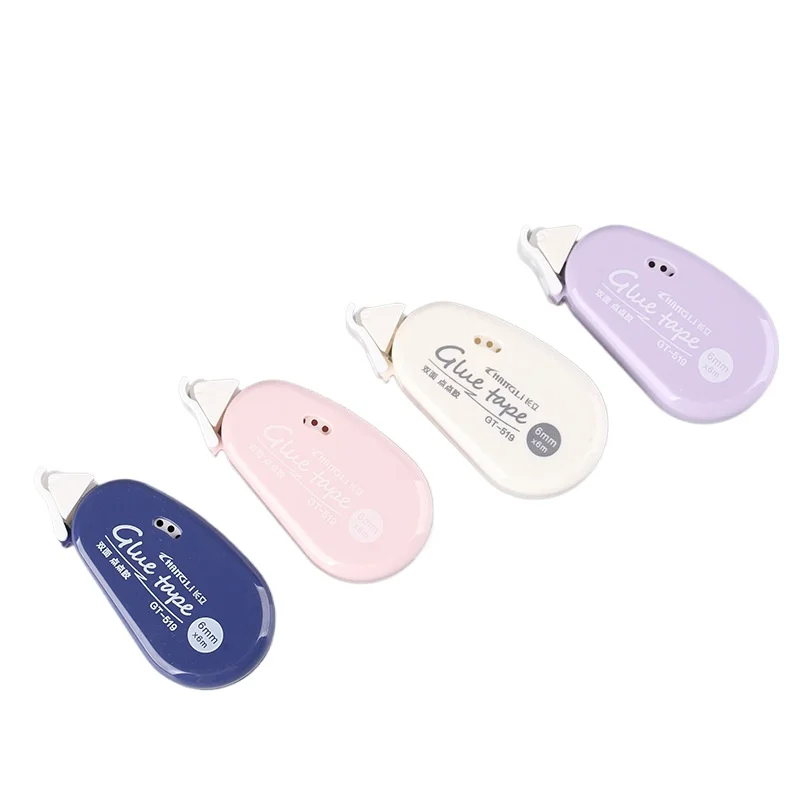 Rodillo adhesivo de doble cara DIY, aplicador adhesivo permanente, dispensador de cinta adhesiva, suministros de papelería, 1 ud. - imagen 4