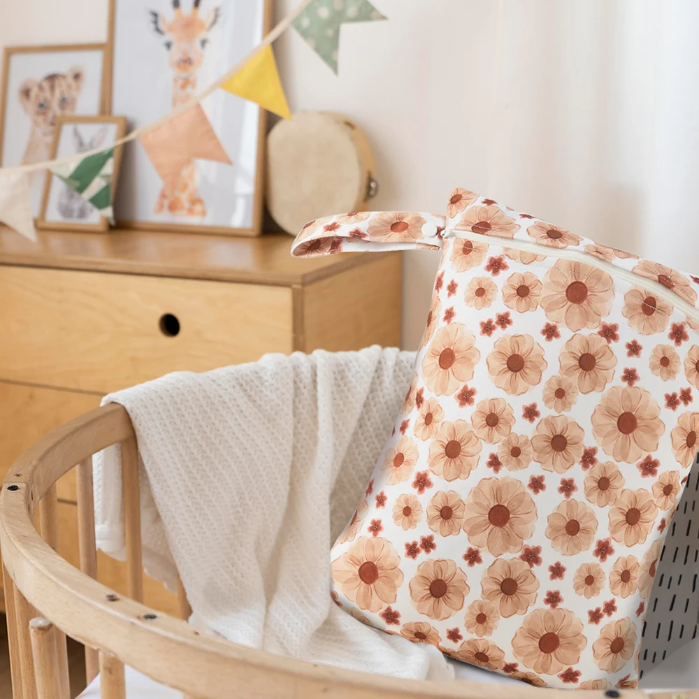 Bolsa húmeda reutilizable para bebé – Impermeable para viaje - imagen 5