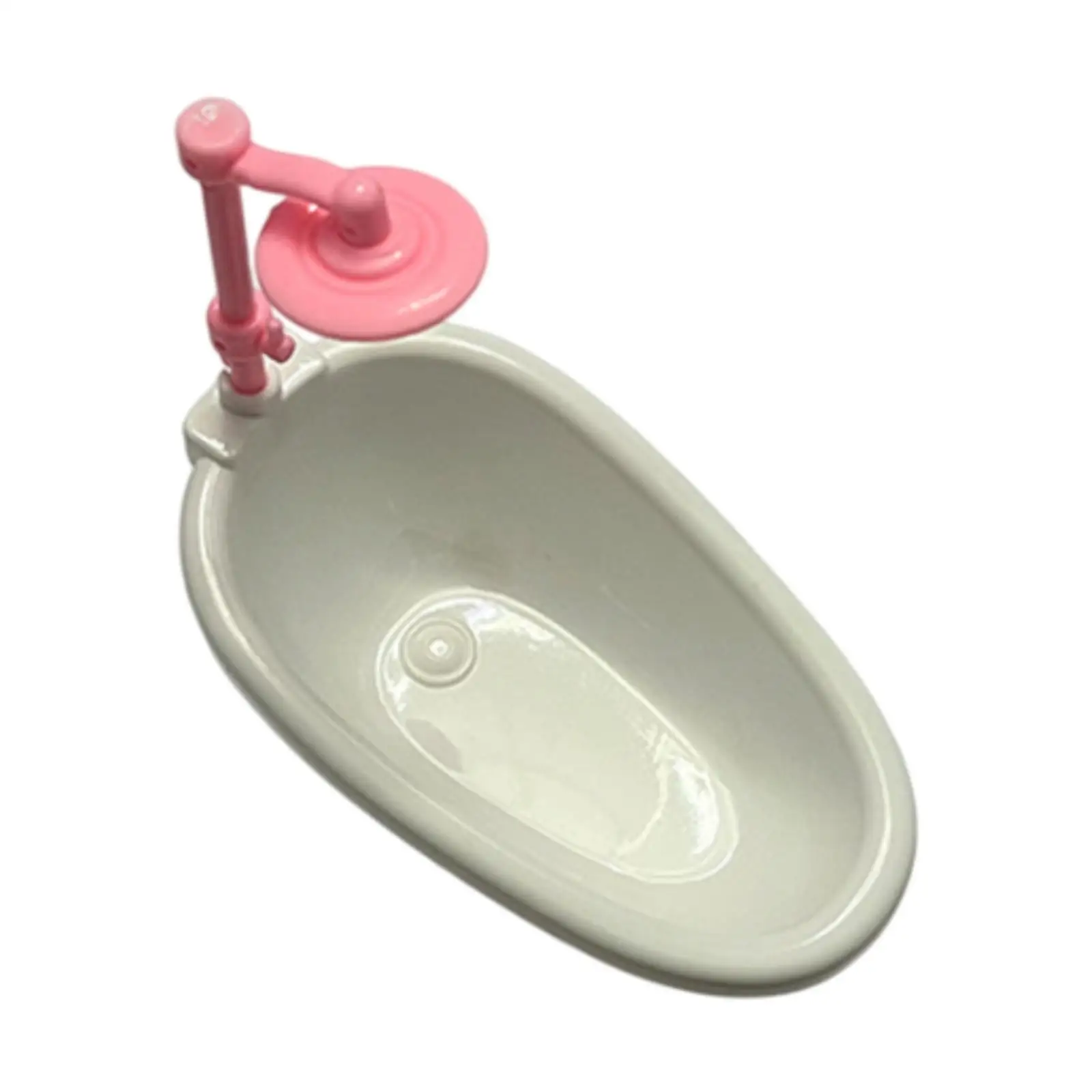 Dollhouse Bathtub Dollhouse Bathroom Accessories Mini Bathtub