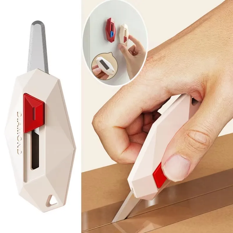 Cuchillo de unboxing de seguridad para abrir cajas con imán - imagen 4