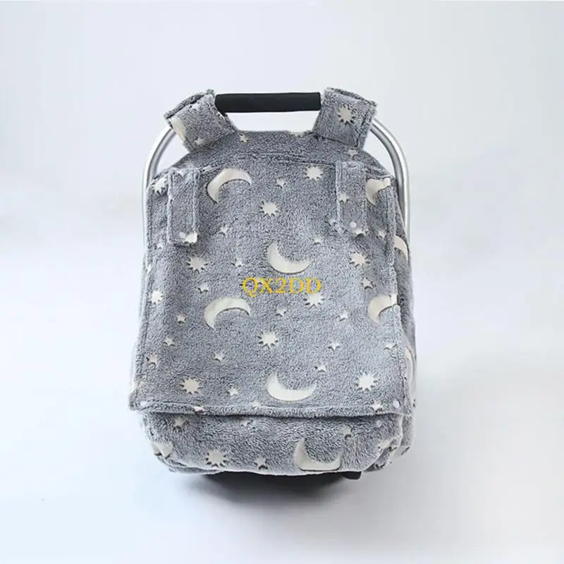 QX2D Multifuncional Cubierta asiento bebé Baby Mosyet Case Infantes Cartero compras Carreteras Carreteras Carryas - imagen 4