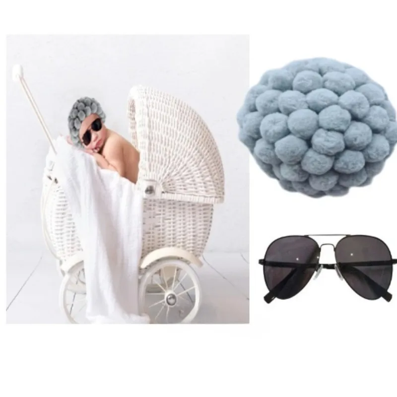 Disfraz abuelita neonatal con sombrero y collar - imagen 2