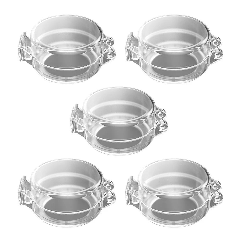 5 uds cubiertas de perilla de estufa de Gas protector de seguridad a prueba de niños cubiertas de perilla de horno protección infantil protectores de seguridad para niños - imagen 3