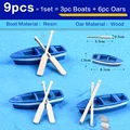 3pc Boats 6pc Oars