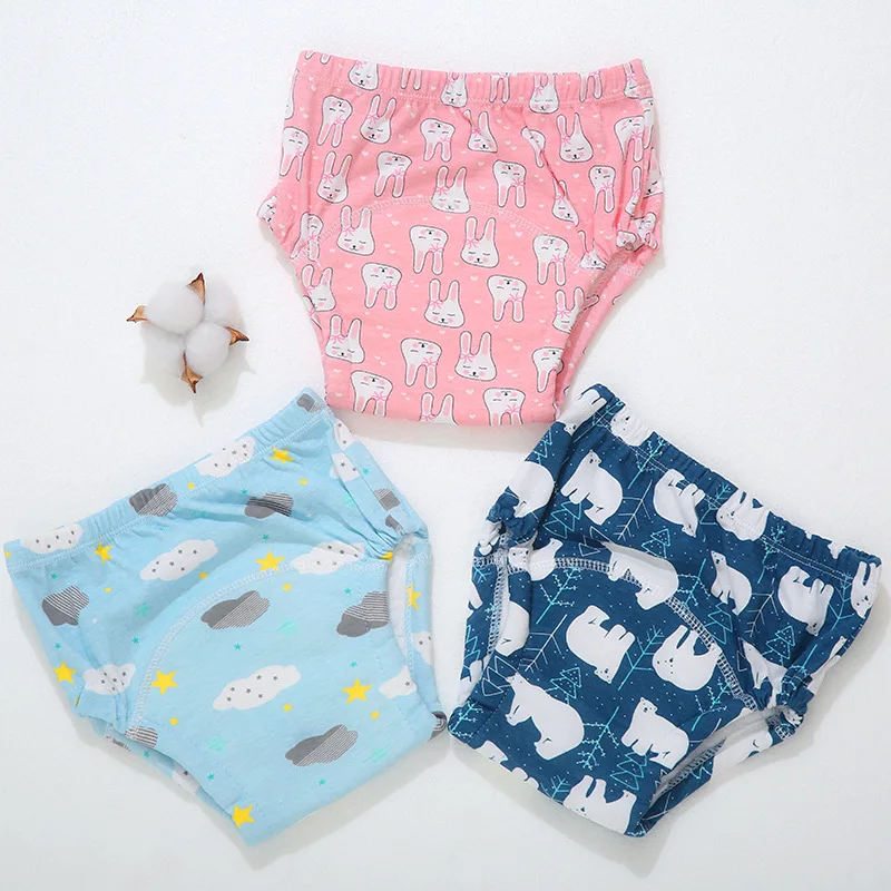 Pantalones de algodón para orinal – Entrenamiento y aprendizaje bebé - imagen 3