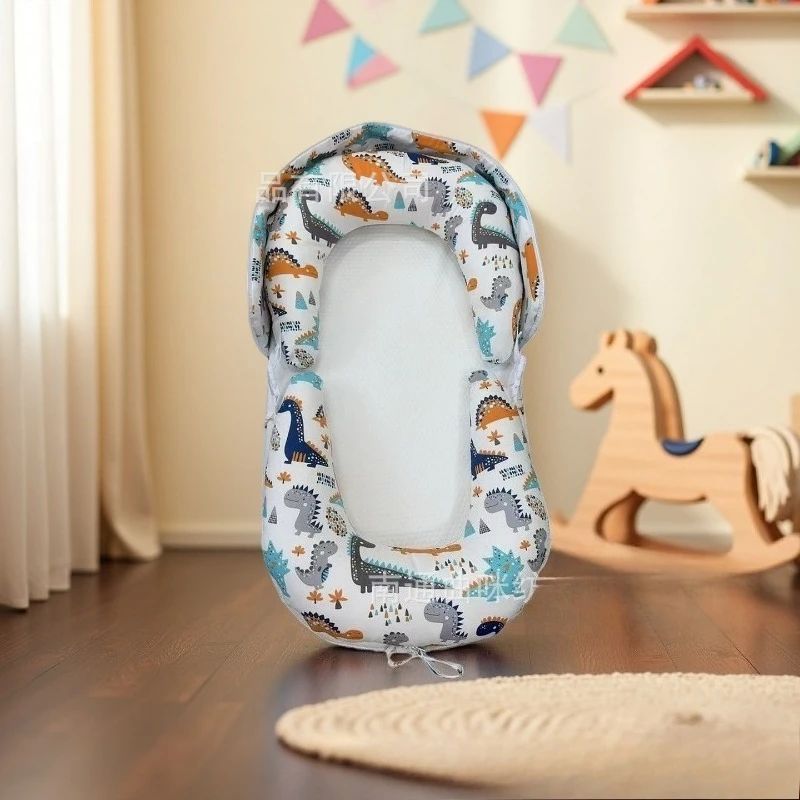 Nueva mochila para cama de bebé, cuna de viaje plegable portátil, parque infantil impermeable con sábana desmontable para acampar y visitas, fácil de llevar