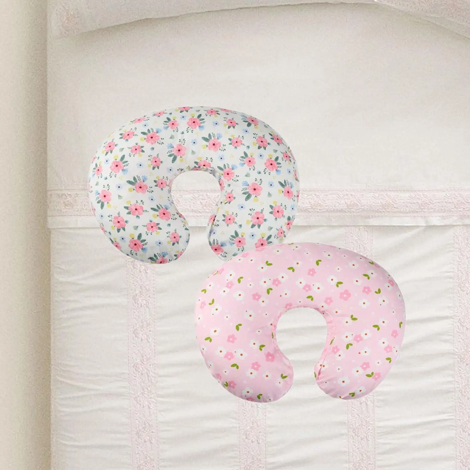 2Pcs Baby Breast Feeding Pillow Cover Nursing Pillowcase Cover for Gift Baby
