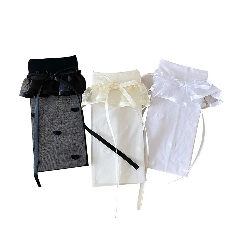 Gils Calcetines transparentes con volante para niña verano - imagen 3