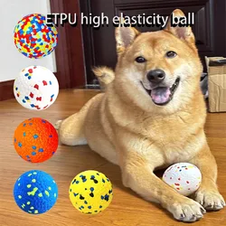 Pelota de juguete para perros E-TPU antidesgaste resistente a mordiscos