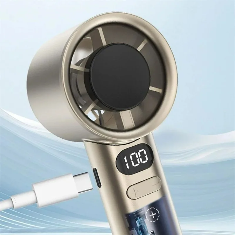 Ventilador USB sin aspas infantil – Silencioso, recargable y portátil