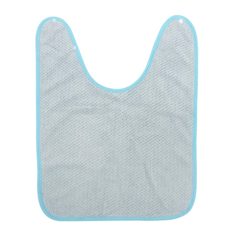 blue V-neck