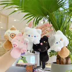 Llavero peluche gato tierno para niñas – Accesorio mochila y coche