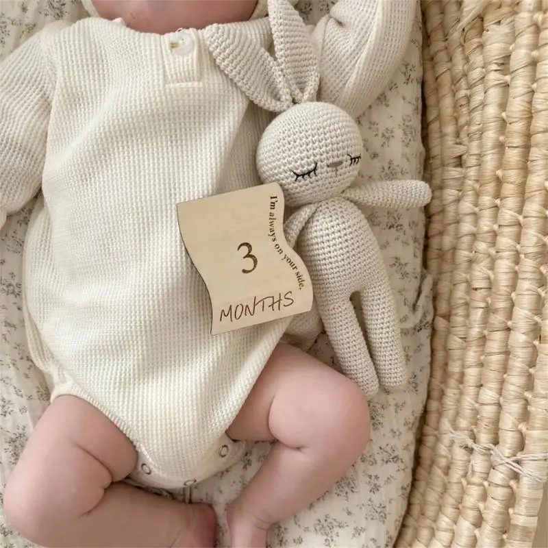 D7YD 13 Uds. Marcador crecimiento tarjetas conmemorativas, tarjetas anuncio bebé, tarjeta foto recuerdo, - imagen 5