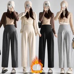Pantalones maternity de pierna ancha – Cálidos y cómodos para invierno