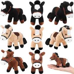 Peluche de pie caballo – recuerdo de fiesta para cumpleaños