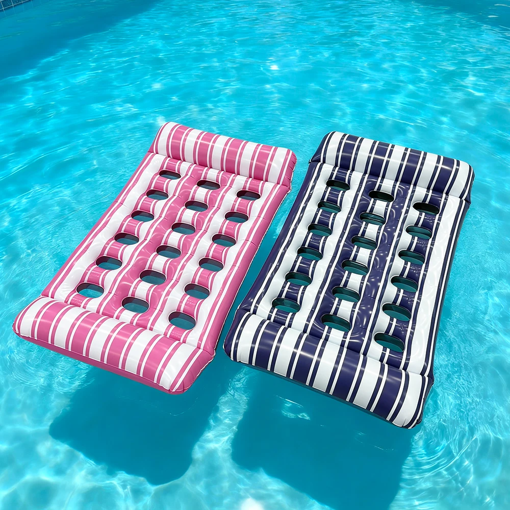 Silla flotante inflable para piscina y playa – asiento individual - imagen 5