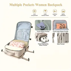 Mochila impermeable gran capacidad con compartimento húmedo y seco