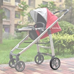 Rueda trasera UPPAbaby Cruz V1 neumática de PU