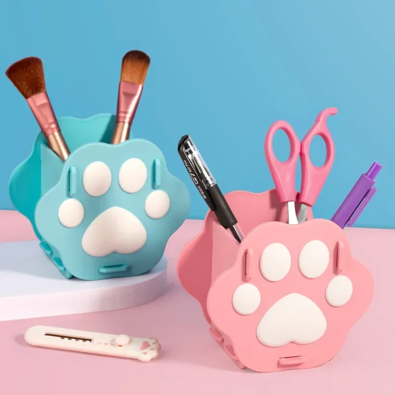 Portalápices con garra de gato dibujos animados para estudiantes - imagen 2