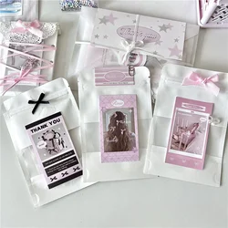 Bolsas de papel kraft blanco para tarjetas y recuerdos bebé