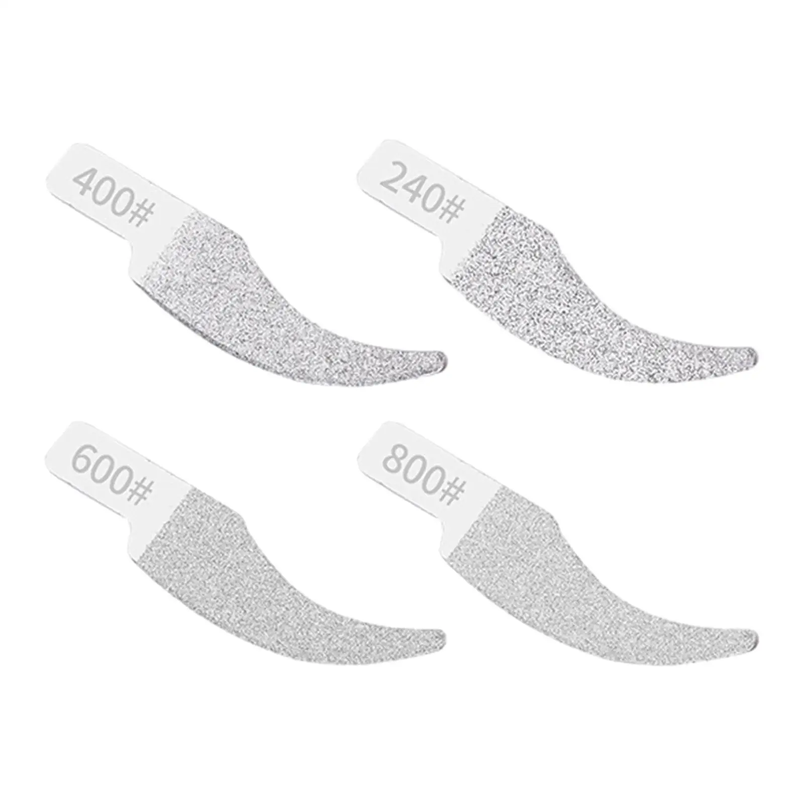 4 Pieces Hobby Model Polishing Tools Hobby Building Kits #240, #400, #600, #800