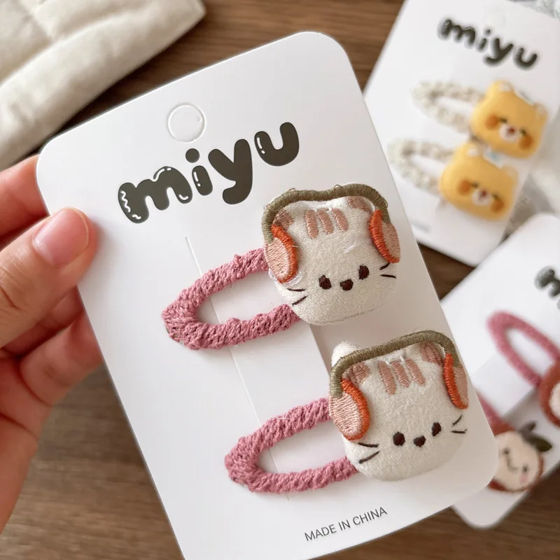 Pinzas a presión 3D animales para bebés – Diseño peluche adorable - imagen 2