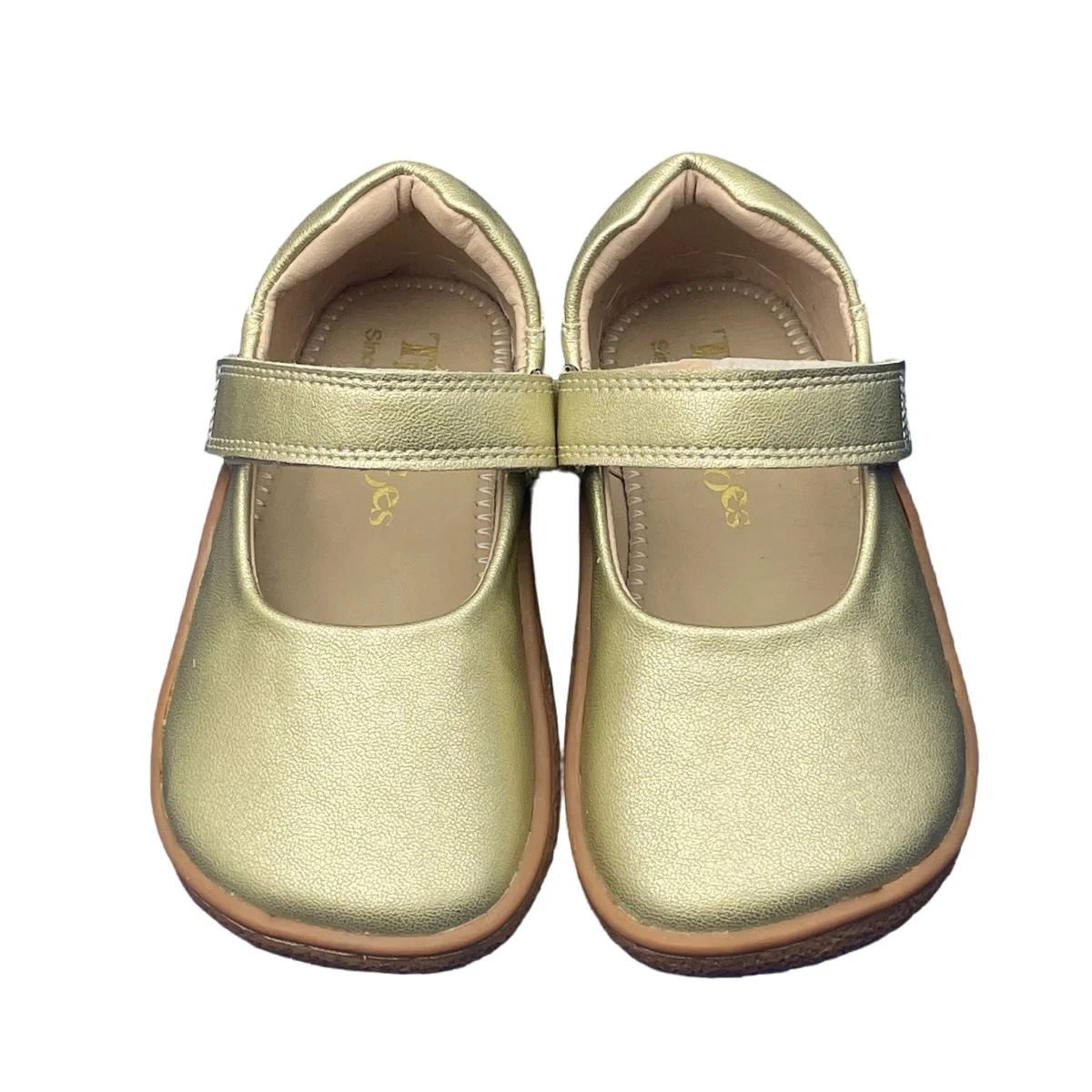 Tipsietoes, nuevo zapato Mary Jane de cuero genuino para niñas y niños, zapatillas descalzas, peso ligero, minimalista, doble correa - imagen 5