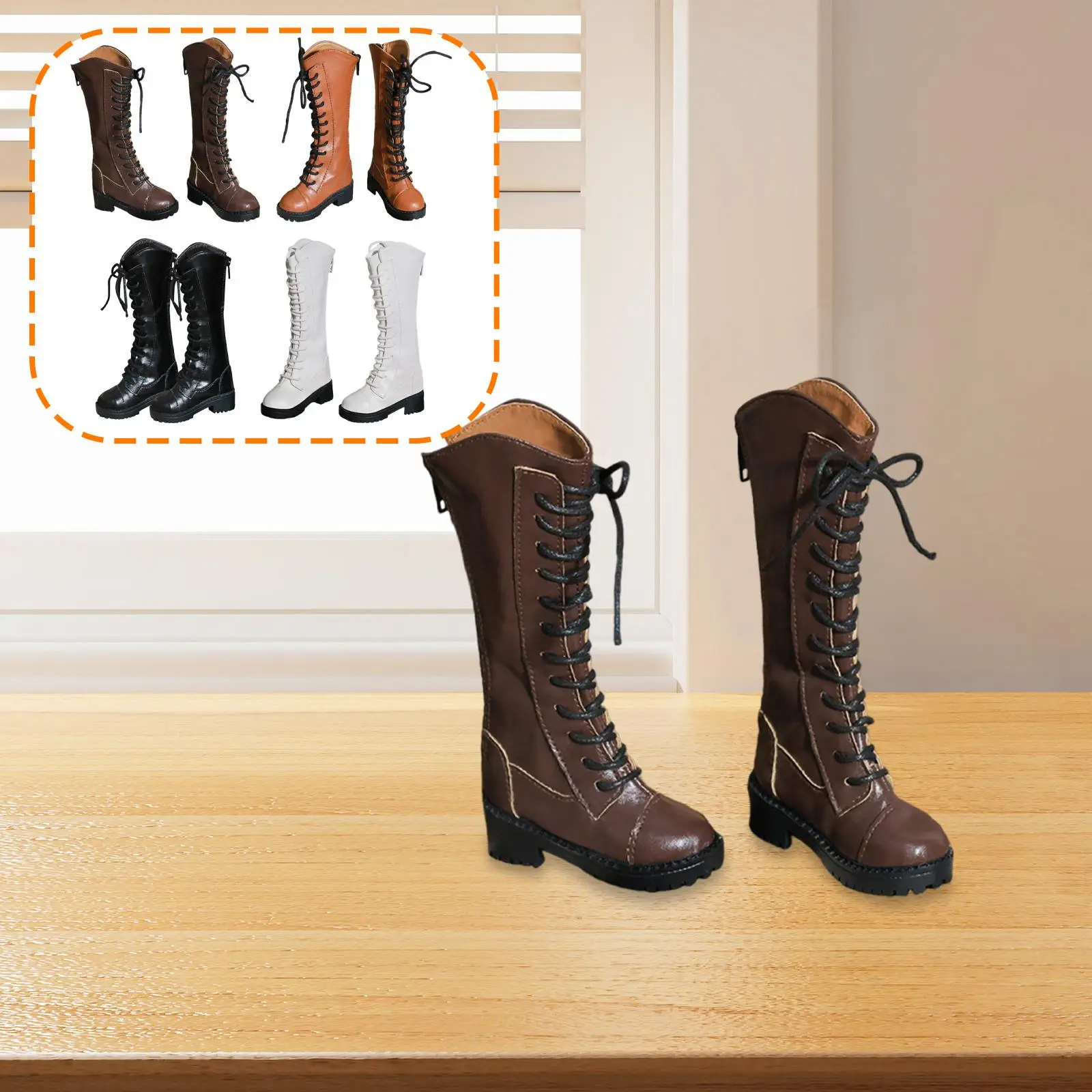 Botas para muñecas de 24 pulgadas – Accesorio escala 1/3 - imagen 5