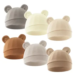Gorro de algodón para bebé recién nacido – suave y liso unisex