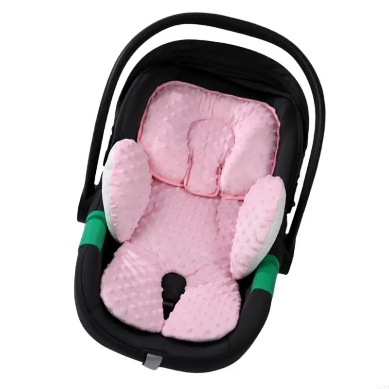 Inserto cojín del asiento del automóvil D7YD Proporcione soporte para cabeza y cuerpo para los cochecitos y almohada - imagen 2