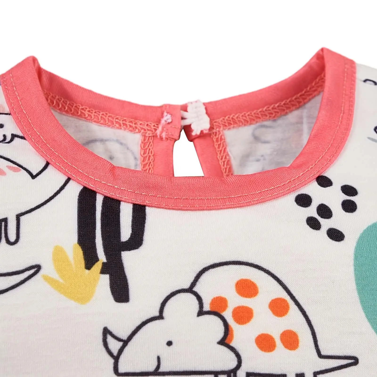Baby Summer Romper Outfits Newborn Cartoon Pyjama Playsuit for Family Gathering Halloween Photo Thanksgiving Day Daily Wear