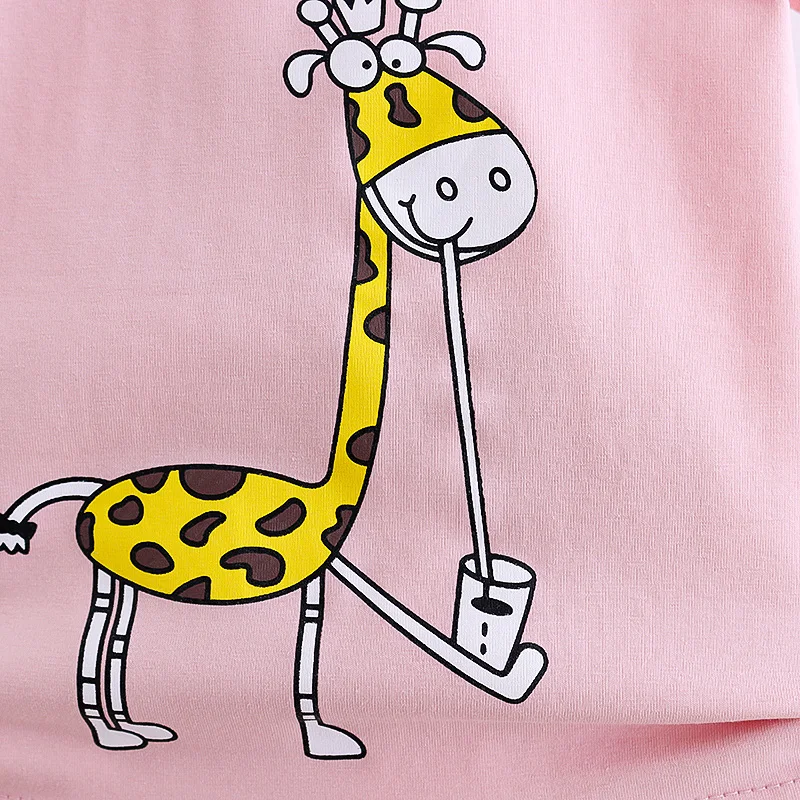 Ropa de moda de verano para bebés, traje para niños, camiseta de manga corta, pantalones cortos, 2 unids/set, ropa para niños, disfraz informal de algodón para niños - imagen 5