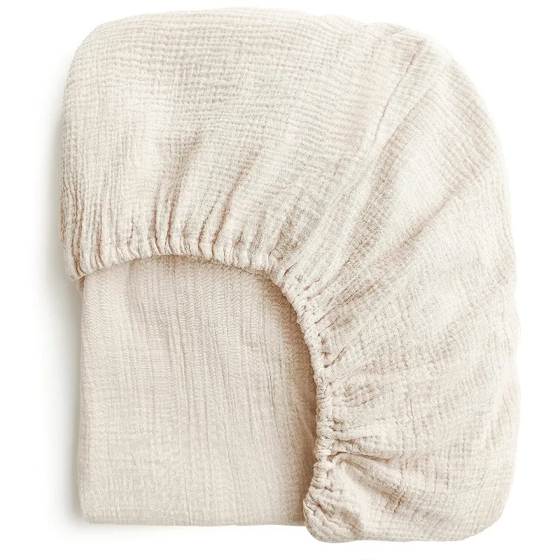 Funda impermeable para cambiador de bebé - muselina de algodón - imagen 2