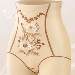 Faja moldeadora posparto de cintura alta sin costuras – floral