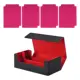 Black Red with Pink