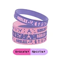 Girl wristband  4pcs