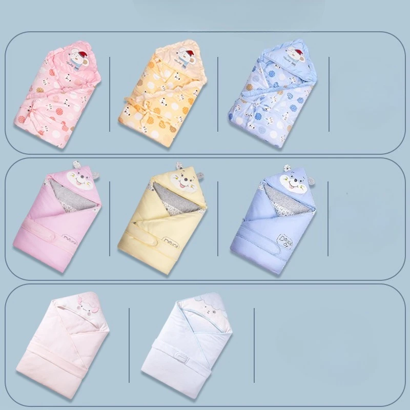 Manta envolvente para bebé recién nacido, manta ajustable para recién nacido, manta suave y cálida, adecuada para bebés de 0 a 2 meses - imagen 2