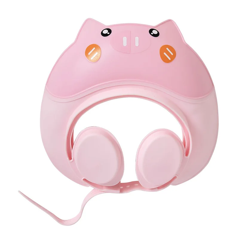 Gorro de baño impermeable para bebé – Protección auditiva suave - imagen 3